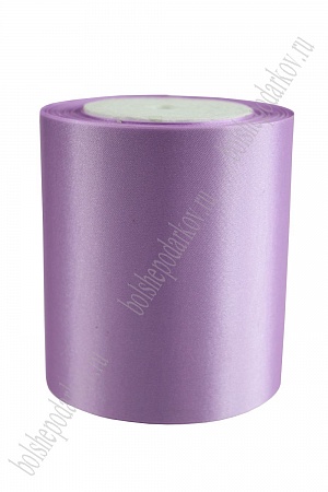 Лента атласная 10 см (SF-1371) фиолетовый №021
